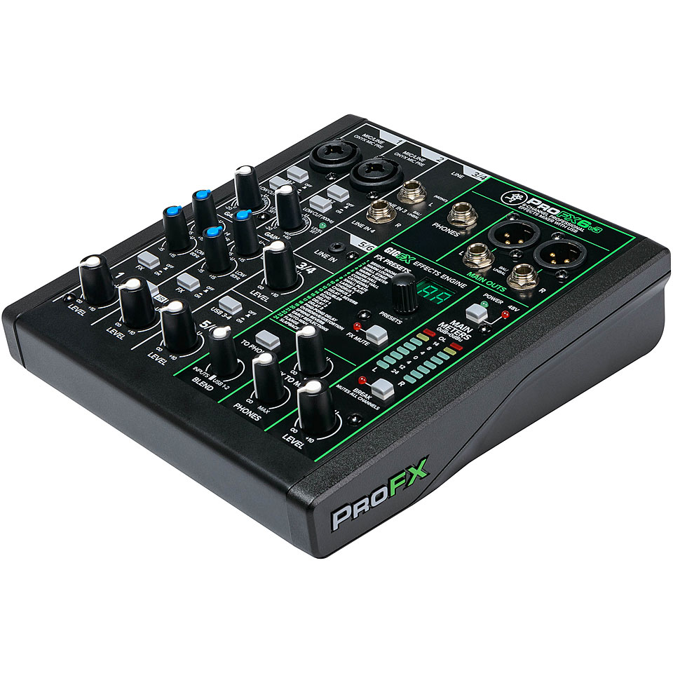 Mackie ProFX6v3 Mischpult Mackie ProFX6v3 Mischpult von Mackie