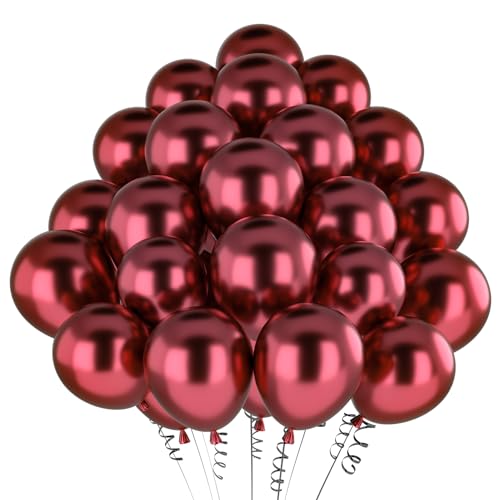 Luftballons Rot Metallic,100 Stück 12 Zoll Matt Metallic Rot Ballon,Chrom Grün Rot Metallic für Geburtstagsdeko Hochzeit Taufe Deko Partydeko Luftballoons 100pcs Luftballons Rot Metallic,100 Stück 12 Zoll Matt Metallic Rot Ballon,Chrom Grün Rot Metallic für Geburtstagsdeko Hochzeit Taufe Deko Partydeko Luftballoons 100pcs von Maclunar