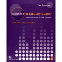 Business Vocabulary Builder Intermediate Students Book & CD Pack von Macmillan Education Elt