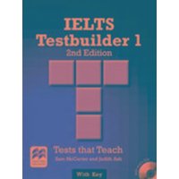 IELTS 1 Testbuilder 2nd edition Student's Book with key Pack von Macmillan Education Elt