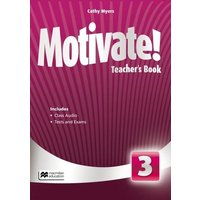 Motivate Level 3 Teacher's Book with Class Audio and Tests and Exams von Macmillan Education Elt