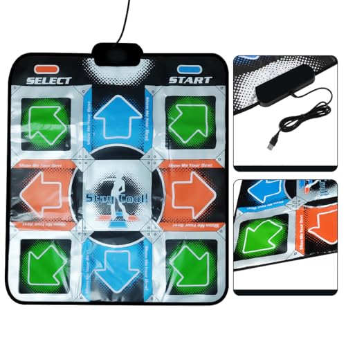 Mad Monkey Retro Tanzmatte für TV – Mit HDMI Adapter - Kinder Tanz Matte mit Musik & Display – Tanzmatte Fernseher für Kinder und Erwachsene – Interaktive Dance Mat für Spielspaß & Bewegung zuhause Mad Monkey Retro Tanzmatte für TV – Mit HDMI Adapter - Kinder Tanz Matte mit Musik & Display – Tanzmatte Fernseher für Kinder und Erwachsene – Interaktive Dance Mat für Spielspaß & Bewegung zuhause von Mad Monkey