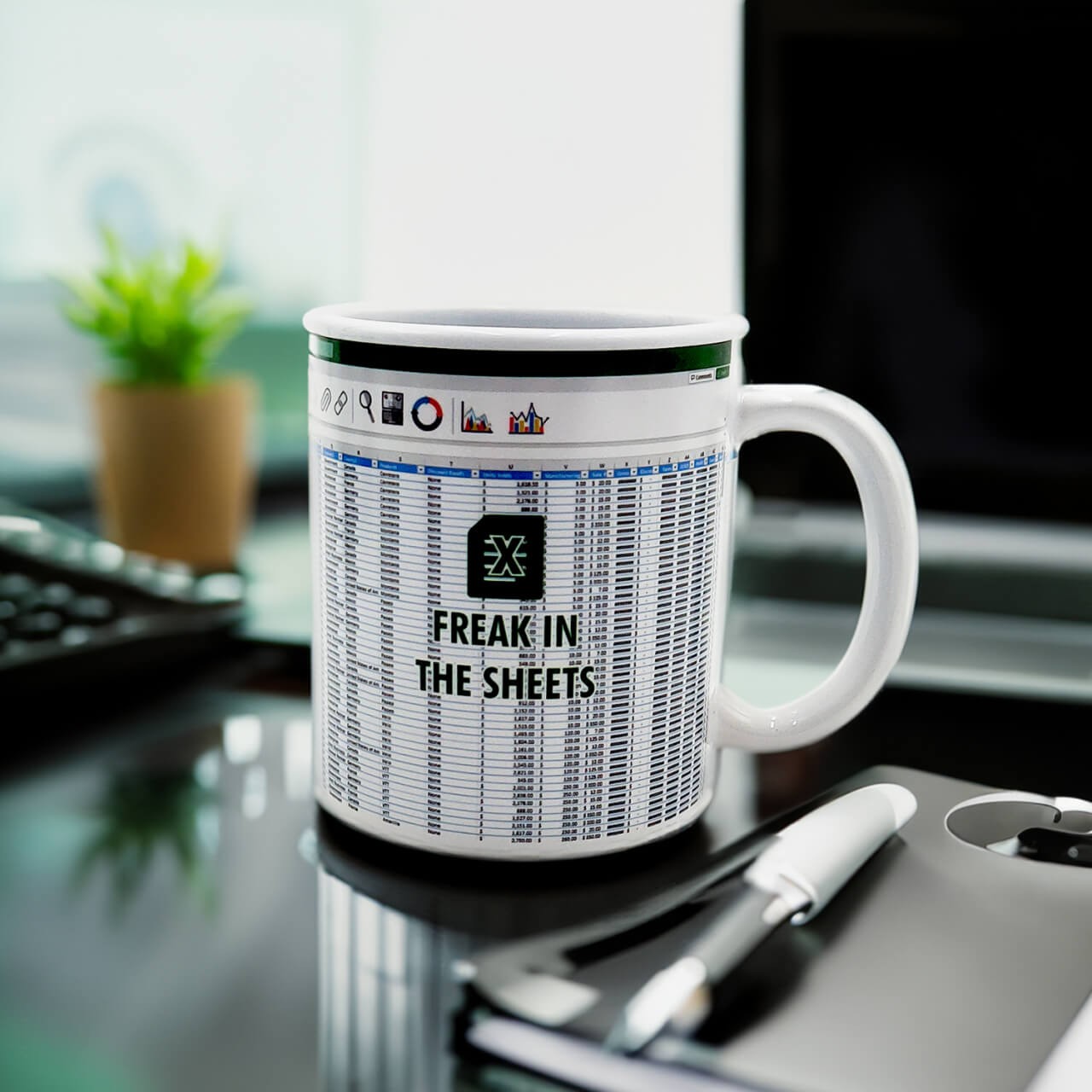 Mad Monkey - Tasse "Freak in the Sheets" Mad Monkey - Tasse "Freak in the Sheets" von Mad Monkey