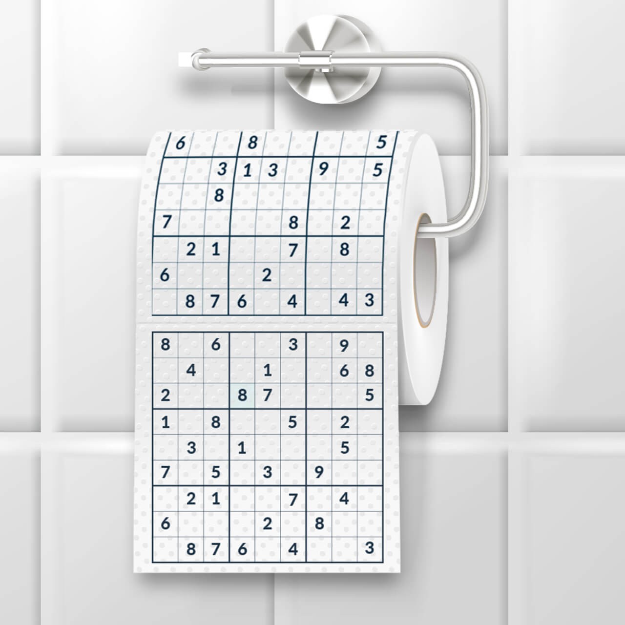 Mad Monkey - Toilettenpapier Sudoku von Mad Monkey