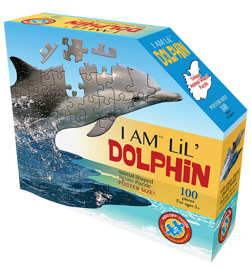 Madd Capp Puzzles Puzzlespiel - 100 Teile - Delphin - Madd Capp Puzzles - One Size - Puzzlespiele von Madd Capp Puzzles