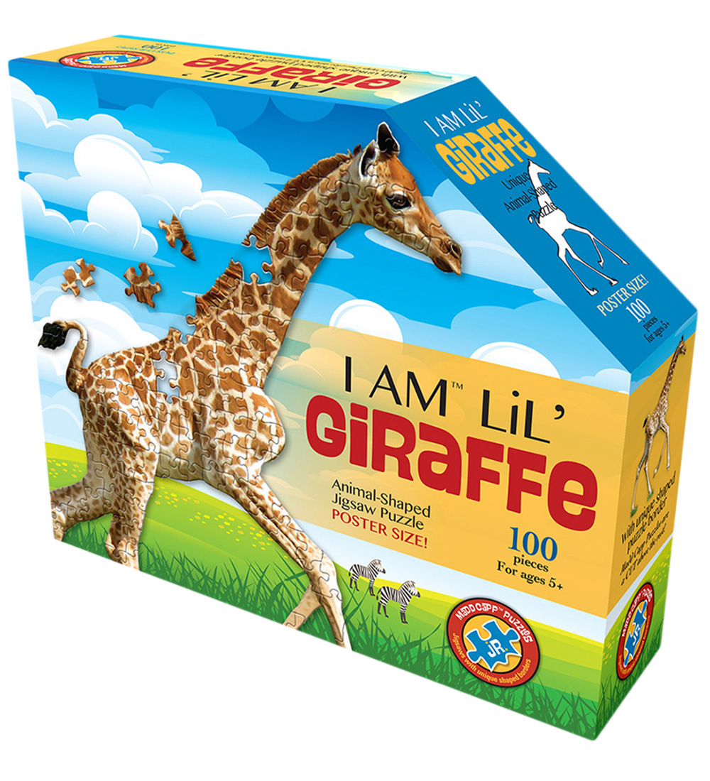 Madd Capp Puzzles Puzzlespiel - 100 Teile - Giraffe - Madd Capp Puzzles - One Size - Puzzlespiele von Madd Capp Puzzles