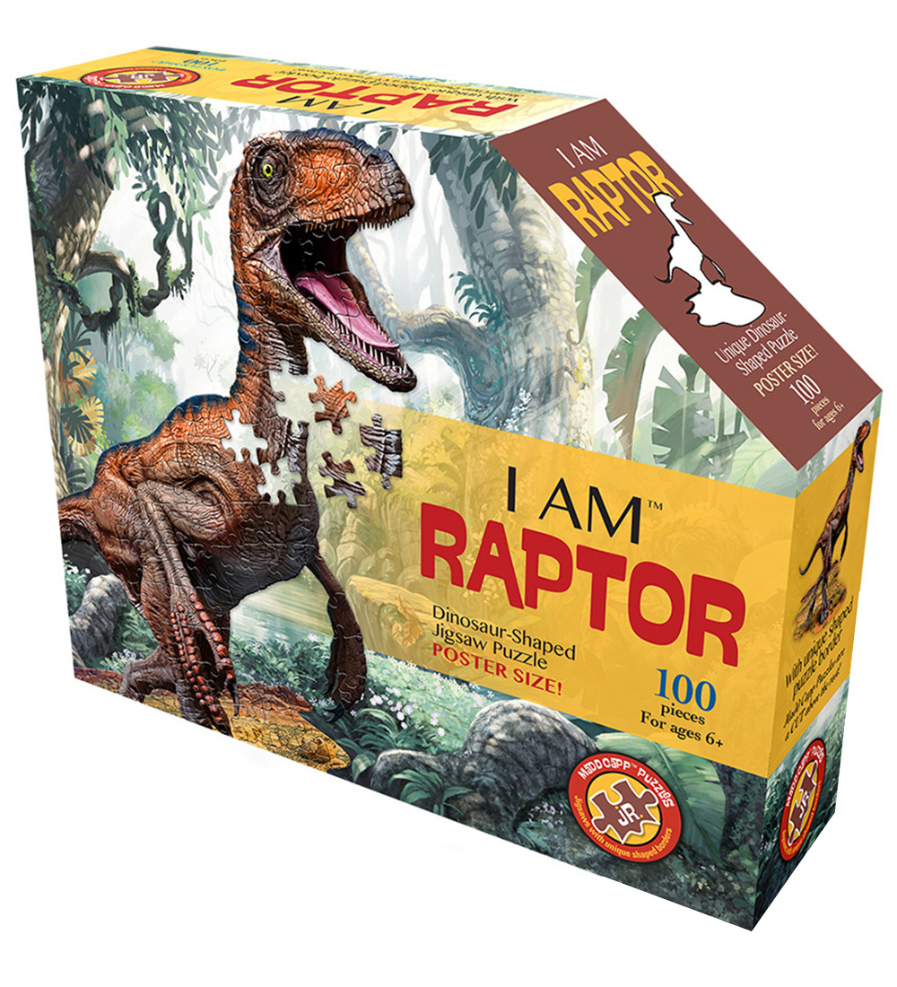 Madd Capp Puzzles Puzzlespiel - 100 Teile - Raptor - Madd Capp Puzzles - One Size - Puzzlespiele von Madd Capp Puzzles