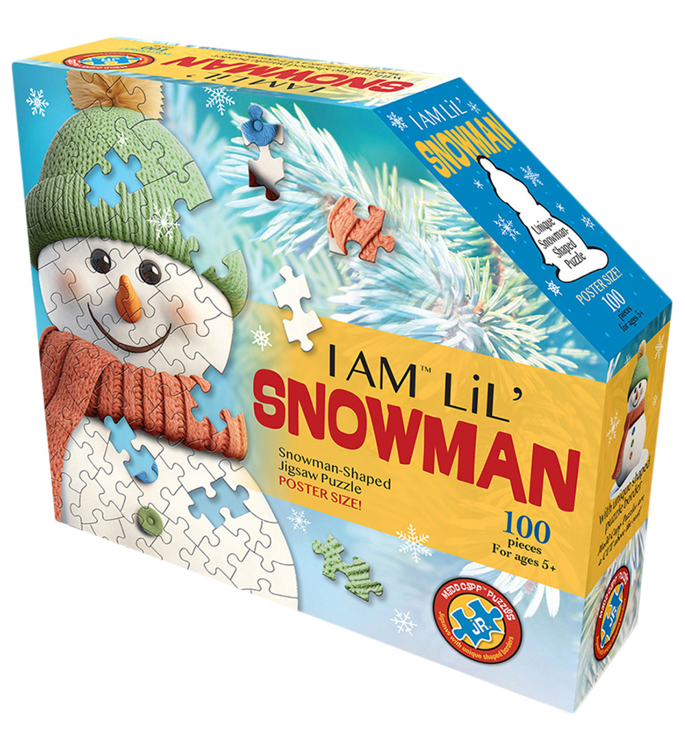 Madd Capp Puzzles Puzzlespiel - 100 Teile - Schneemann - Madd Capp Puzzles - One Size - Puzzlespiele von Madd Capp Puzzles
