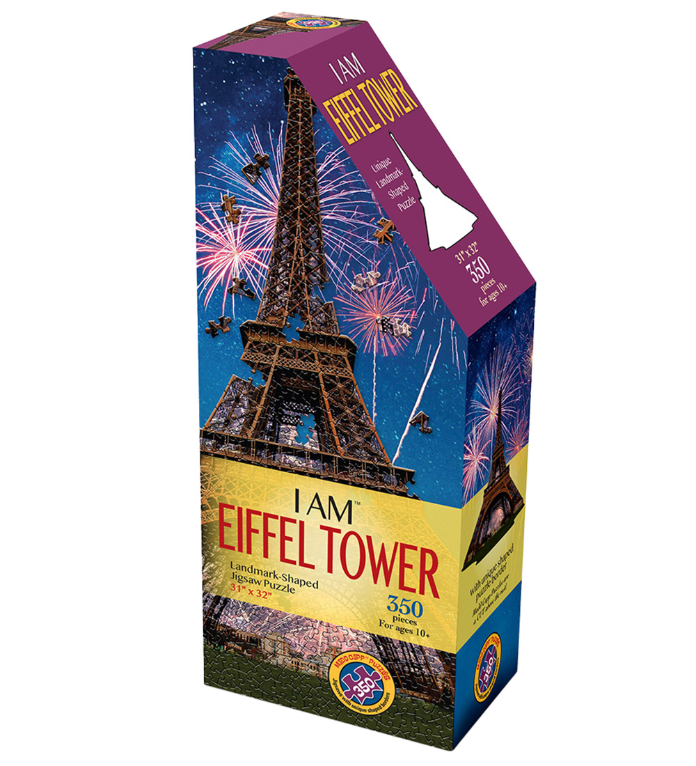 Madd Capp Puzzles Puzzlespiel - 350 Teile - Eiffelturm - Madd Capp Puzzles - One Size - Puzzlespiele von Madd Capp Puzzles