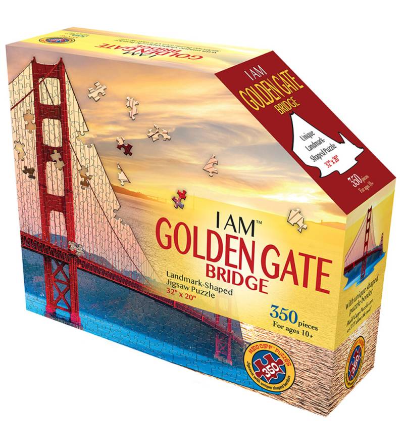 Madd Capp Puzzles Puzzlespiel - 350 Teile - Golden Gate Brücke - Madd Capp Puzzles - One Size - Puzzlespiele Madd Capp Puzzles Puzzlespiel - 350 Teile - Golden Gate Brücke - Madd Capp Puzzles - One Size - Puzzlespiele von Madd Capp Puzzles