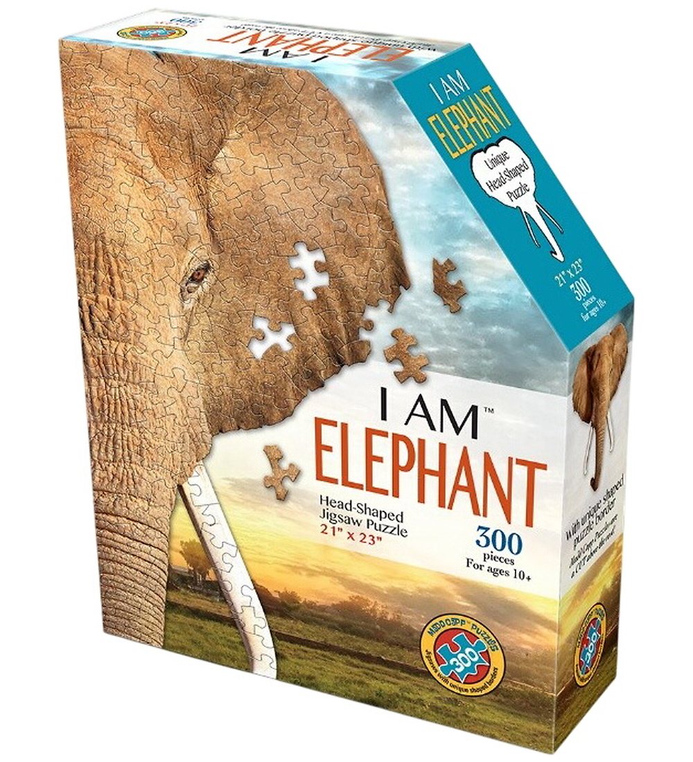 Madd Capp Puzzles Puzzlespiel - I Am Elephant - 300 Teile - Madd Capp Puzzles - One Size - Puzzlespiele Madd Capp Puzzles Puzzlespiel - I Am Elephant - 300 Teile - Madd Capp Puzzles - One Size - Puzzlespiele von Madd Capp Puzzles