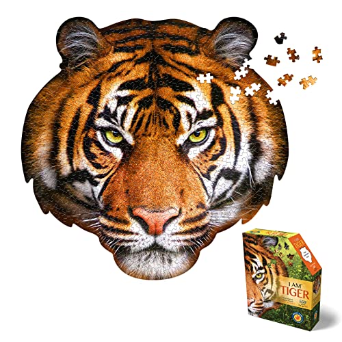 Madd Capp 883005 Shape Puzzle Tiger, Konturpuzzle 550 Teile, für Kinder und Erwachsene Madd Capp 883005 Shape Puzzle Tiger, Konturpuzzle 550 Teile, für Kinder und Erwachsene von Madd Capp