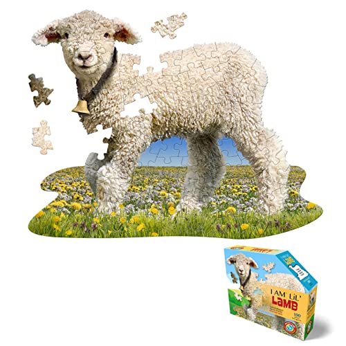 Madd Capp Shapepuzzle Junior, Konturpuzzle Lamm, 100 XL Teile Puzzle für Erwachsene und Kinder ab 5 Jahren Madd Capp Shapepuzzle Junior, Konturpuzzle Lamm, 100 XL Teile Puzzle für Erwachsene und Kinder ab 5 Jahren von Madd Capp