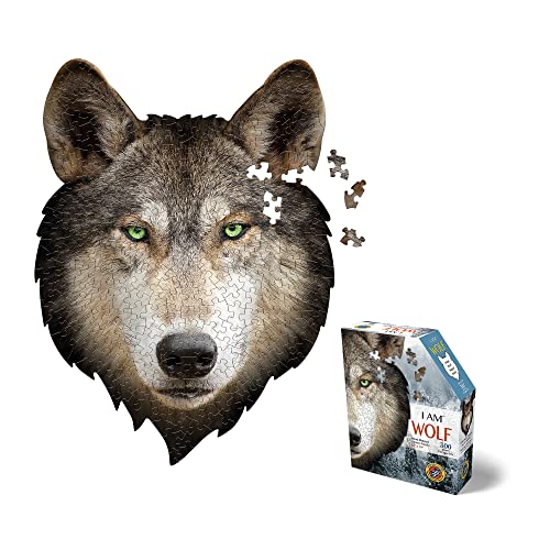Madd Capp Shape Puzzle Mini, Konturpuzzle Wolf, 300 Teile, für Erwachsene und Kinder Madd Capp Shape Puzzle Mini, Konturpuzzle Wolf, 300 Teile, für Erwachsene und Kinder von Madd Capp