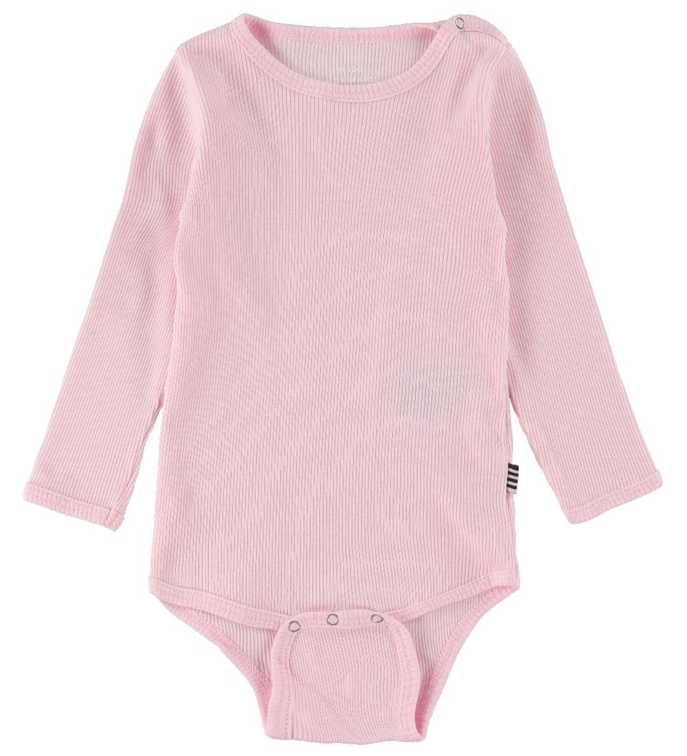 Mads Nørgaard Body l/ä - Rib - Pink - Mads Nørgaard - 2 Jahre (92) - Body L/Ä von Mads Nørgaard