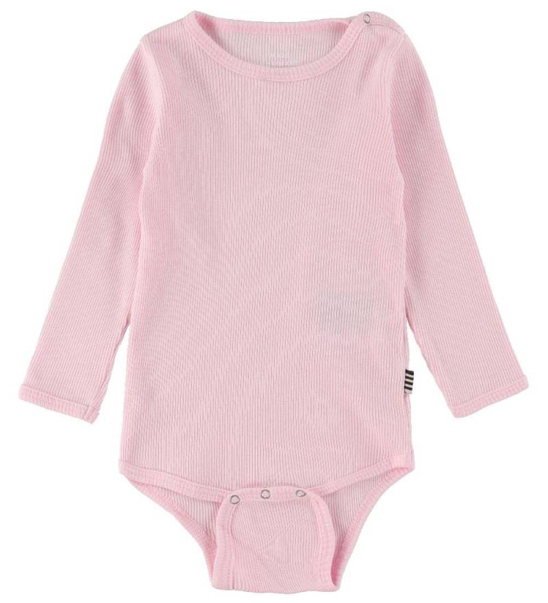 Mads Nørgaard Body l/ä - Rib - Pink - Mads Nørgaard - 2 Jahre (92) - Body L/Ä von Mads Nørgaard
