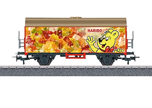 Märklin 44251 – Modelleisenbahn "HARIBO" Kühlwagen – Lebensechte Details – Lizenziertes Design – Spur H0 – Ideal für Modellbahnen – für Kinder ab 6 Jahre Märklin 44251 – Modelleisenbahn "HARIBO" Kühlwagen – Lebensechte Details – Lizenziertes Design – Spur H0 – Ideal für Modellbahnen – für Kinder ab 6 Jahre von Märklin start up