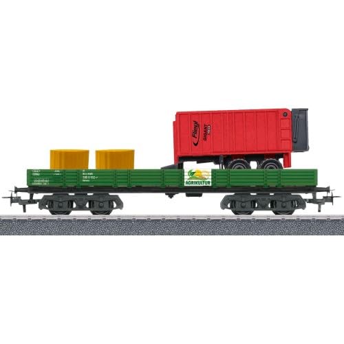 00740-01 H0 Start up Niederbordwagen Landwirtschaft von Märklin