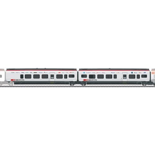 43467 H0 Ergänzungswagen-Set 2 zum Rabe 501 "Giruno, SBB, Ep. VI von Märklin