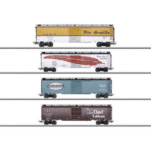 Märklin 45712 H0 4er-Set US-Box-Car, MHI von Märklin