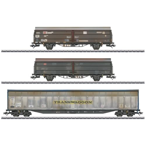 Märklin 47349 H0 3er-Set Schiebewandwagen der DB AG, MHI von Märklin