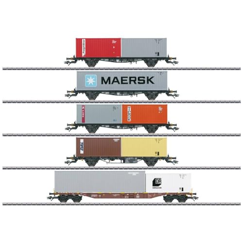 Märklin 47680 H0 Containerwagen-Set der DB, MHI von Märklin