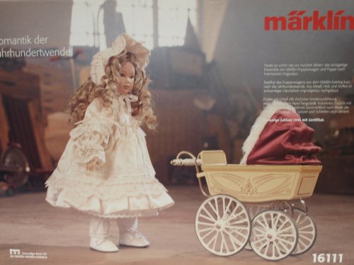 Märklin 16111 historischer Puppenwagen Blechmodell mit Heidi-Ott-Puppe von Märklin