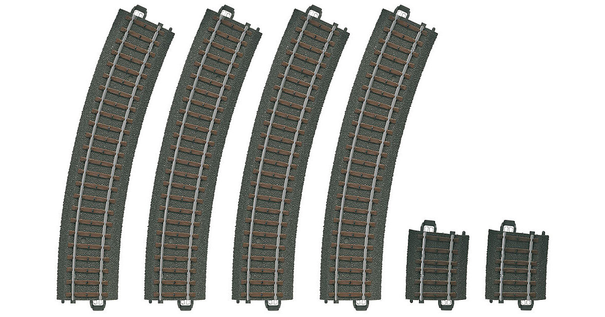 Märklin Start Up 020299 Märklin Start up - Gleis-Set gebogen braun/grün Märklin Start Up 020299 Märklin Start up - Gleis-Set gebogen braun/grün von Märklin
