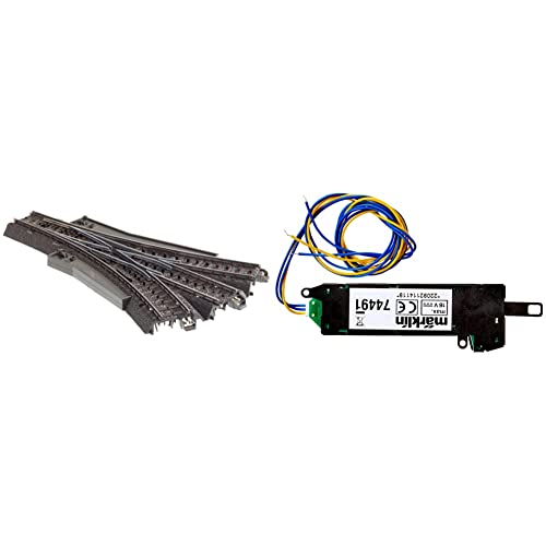 Märklin 24630 – Dreiwegweiche, C-Gleis, Spur H0 & 74491 - Elektrischer Weichenantrieb (C-Gleis), Spur H0 von Märklin