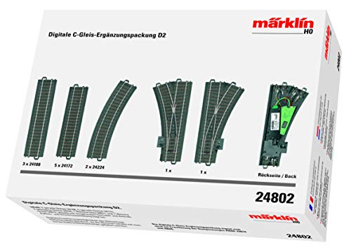 Märklin 24802 - Digitale C-Gleis-Ergänzungspackung D2, Spur H0 von Märklin