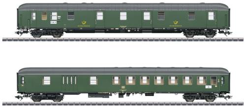 Märklin 42850 H0 2er-Set Postwagen mr-a und BDüms 273 2. Klasse der DB von Märklin