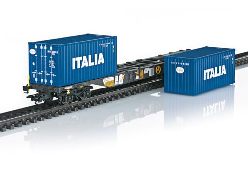 Märklin 47460 H0 2er-Set Containertragwagen Sgns 19 InRail der AAE von Märklin