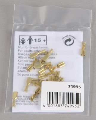 Märklin 74995 Flachsteckhülsen Inh.20 St. von Märklin