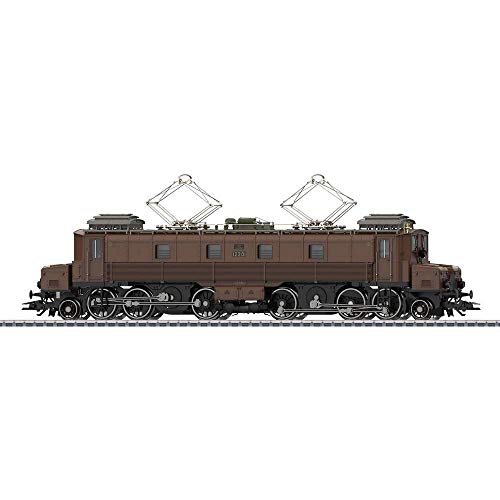 Märklin Modelleisenbahn Elektrolokomotive Serie Fc 2x3/4 - Güterzug-Elektrolokomotive Köfferli, H0 Lokomotive 22,1 cm der Schweizer Bundesbahnen (SBB) ab 15 Jahre von Märklin