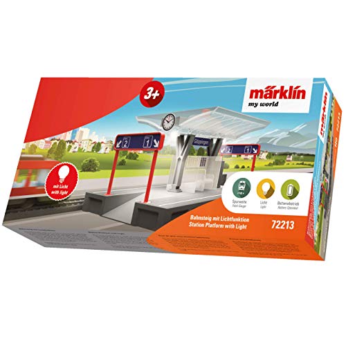Märklin My World 72213 - Bahnsteig mit Licht von Märklin