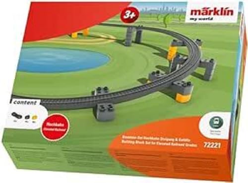 Märklin My World 72221 - Baustein-Set Hochbahn Steigung & Gefälle von Märklin