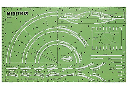 Trix 66600 - Gleisschablone, Minitrix von Trix