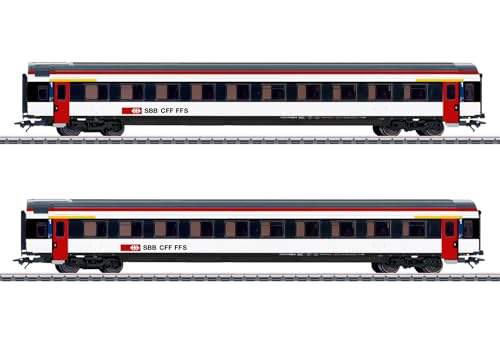 märklin 2-TLG. Schnellzugwagen-Set EW IV A SBB | Spur H0#42154 von Märklin