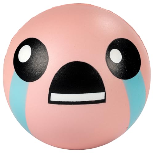 Maestro Media: The Binding of Isaac - Isaac Stress Ball - Character Face Squeeze Ball, Videospiel Merchandise, Offiziell lizenziert von Maestro Media