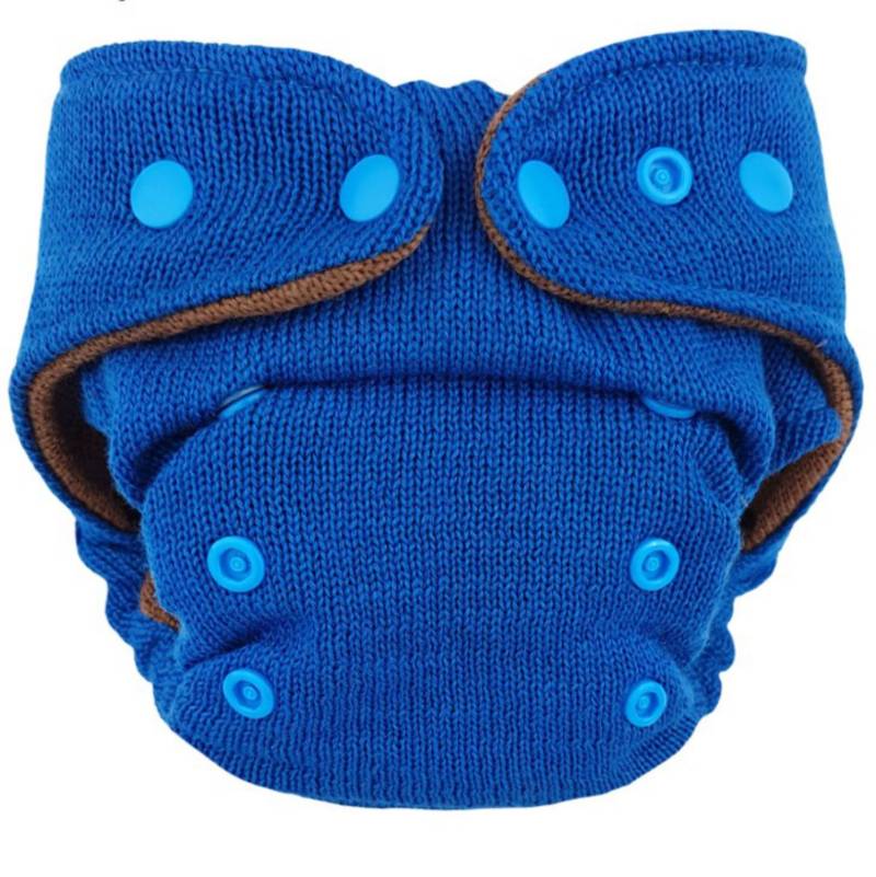 Magabi gestrickte Wollüberhose One Size - Azure von Magabi