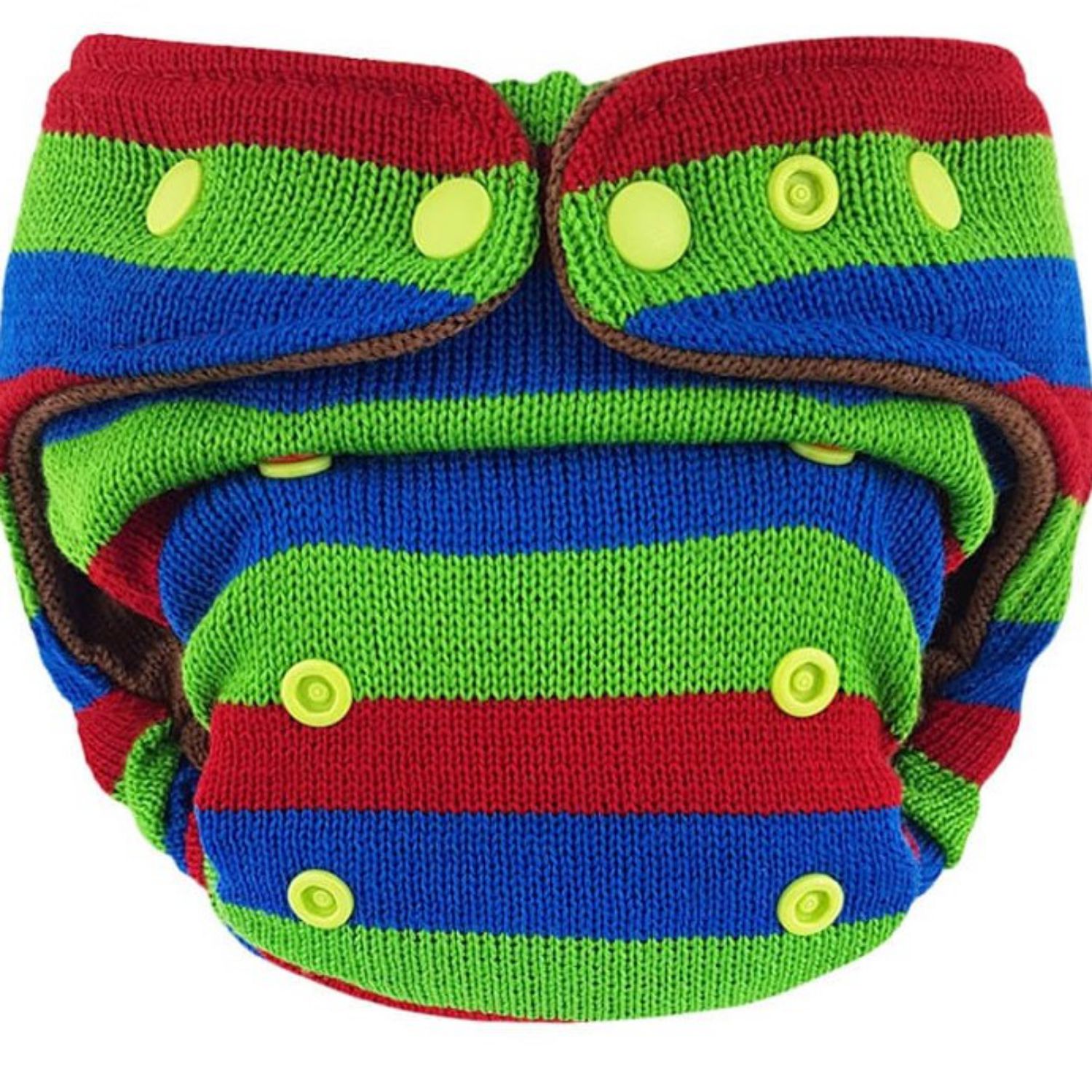 Magabi gestrickte Wollüberhose One Size - Red/Green/Blue Stripes Magabi gestrickte Wollüberhose One Size - Red/Green/Blue Stripes von Magabi