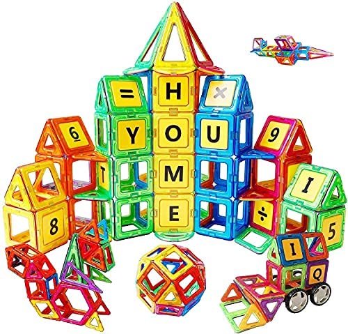 Magblock Magnetische Bausteine 115 Teile,Magnetspielzeug Kinder ab 3 4 5 6 Jahre Junge Mädchen-Konstruktion Bauen Blöcke-Pädagogische Spielzeug Geburtstag Kindertag Magblock Magnetische Bausteine 115 Teile,Magnetspielzeug Kinder ab 3 4 5 6 Jahre Junge Mädchen-Konstruktion Bauen Blöcke-Pädagogische Spielzeug Geburtstag Kindertag von Magblock