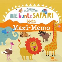 Die bunte Safari - Mein Maxi-Memo (Kinderspiel) von Magellan GmbH