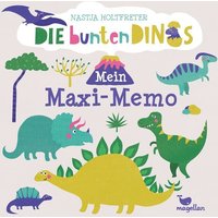 Die bunten Dinos - Mein Maxi-Memo (Kinderspiel) von Magellan GmbH