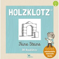 Holzklotz - Feine Steine - 30 Bauklötze von Magellan GmbH