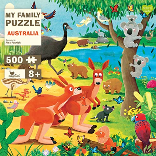 Magellan GmbH My Family Puzzle - Australia: EIN Puzzle mit 500 Teilen für Kinder und Erwachsene von Magellan GmbH