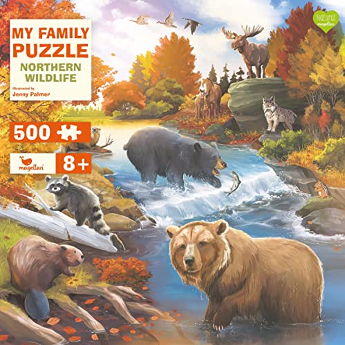 Magellan GmbH My Family Puzzle - Northern Wildlife 500 Teile von Magellan GmbH