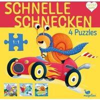 Schnelle Schnecken - 4 Puzzles Schnelle Schnecken - 4 Puzzles von Magellan GmbH