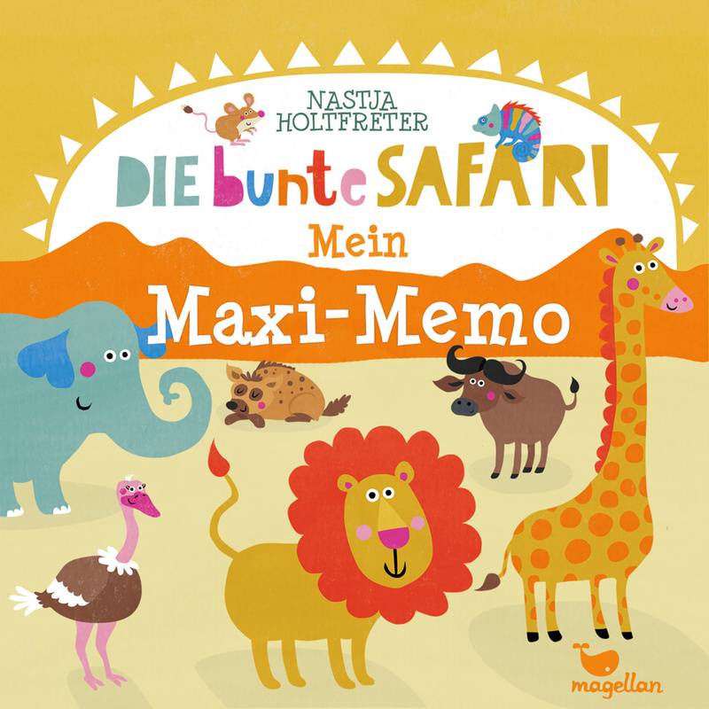 Die bunte Safari - Mein Maxi-Memo von Magellan Verlag