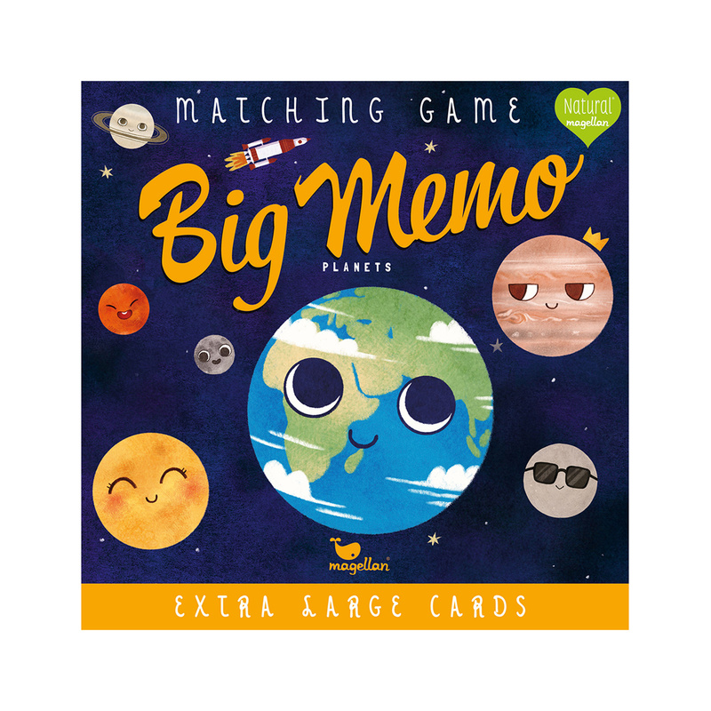 Memospiel BIG MEMO – PLANETS 16-teilig von Magellan Verlag